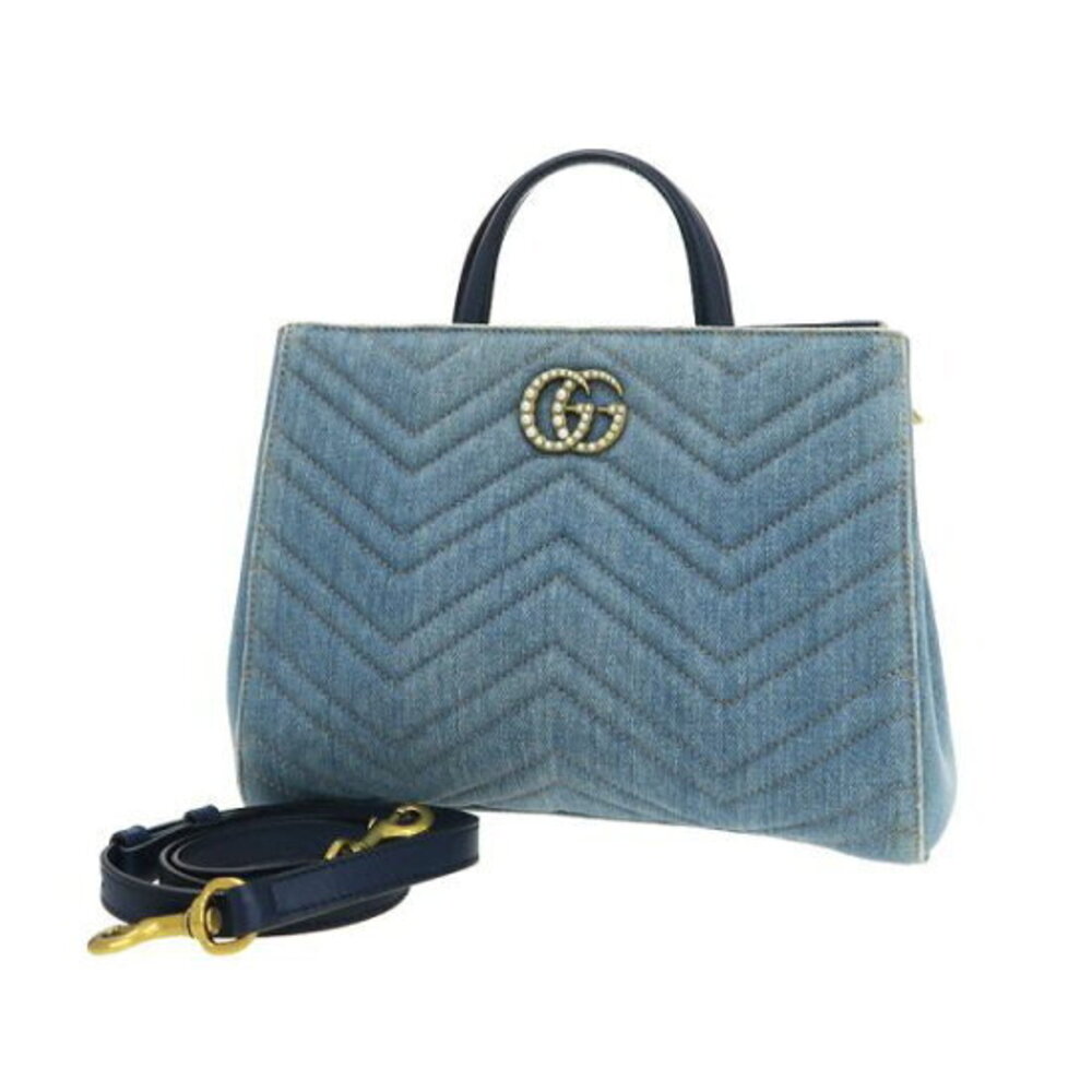 Gucci GG Marmont Denim Bag